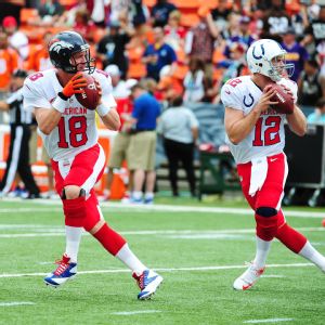 Peyton Manning, Andrew Luck