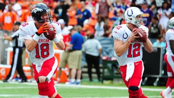 Peyton Manning, Andrew Luck