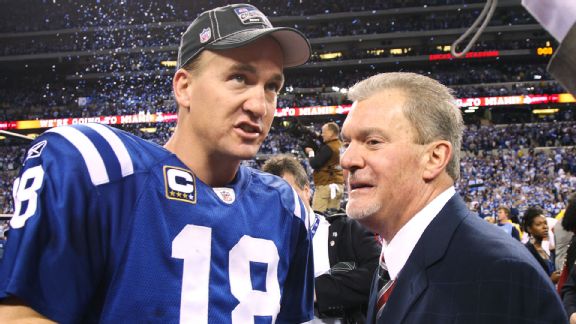 Peyton Manning, Jim Irsay