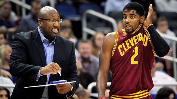 Mike Brown and Kyrie Irving