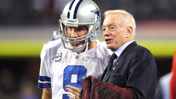 Tony Romo and Jerry jones