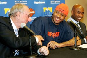 Jim Boeheim, Carmelo Anthony