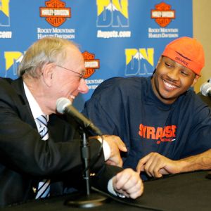 Jim Boeheim, Carmelo Anthony