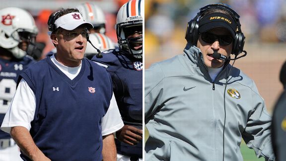 Gus Malzahn, Gary Pinkel