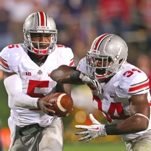 Carlos Hyde and Braxton Miller