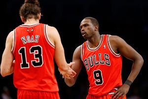 Luol Deng and Joakim Noah