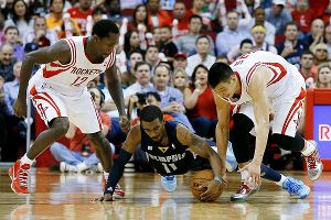 Patrick Beverley and Jeremy Lin