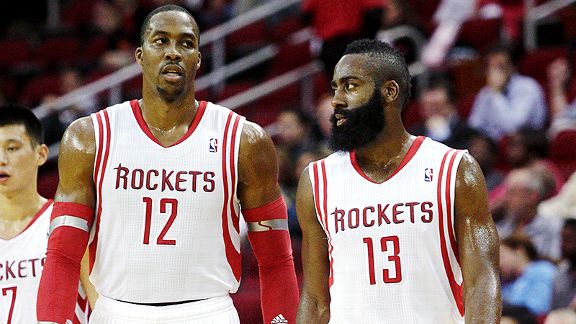 Dwight Howard and James Harden