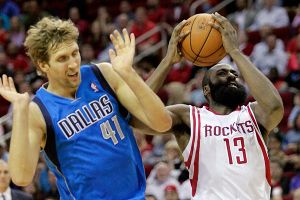 James Harden, Dirk Nowitski