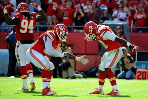 Tamba Hali and Justin Houston
