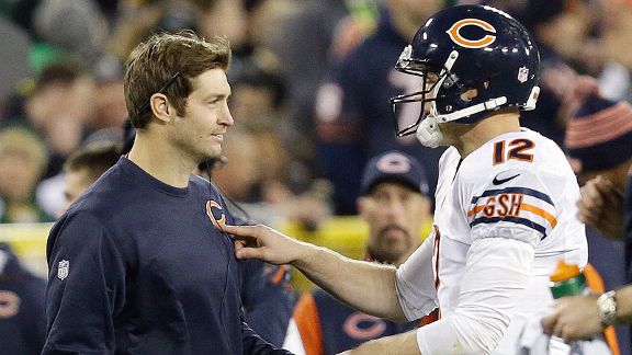 Since filling in for Jay Cutler, Josh McCown has thrown for 1,809 yards and 13 touchdowns.