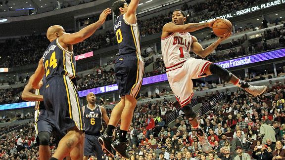 Derrick Rose, Enes Kanter, Richard Jefferson