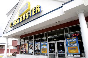 Blockbuster store