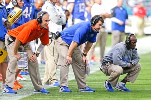 D.J. Durkin, Will Muschamp, Travaris Robinson