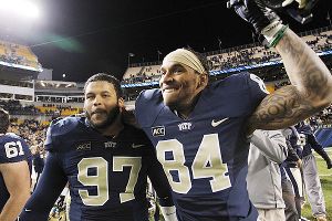 Aaron Donald and Ed Tinker