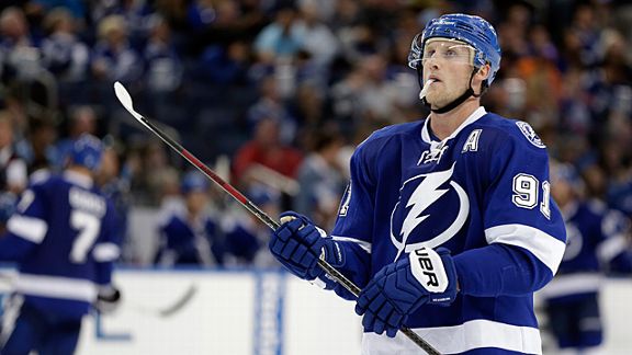 Tampa Bay Lightning center Steven Stamkos