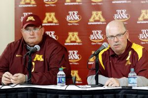 Tracy Claeys and Jerry Kill