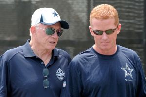 Jason Garrett and Jerry Jones