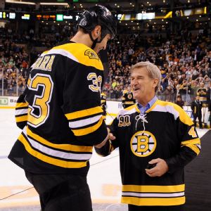 Zdeno Chara and Bobby Orr