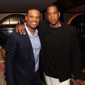 Robinson Cano and Jay Z