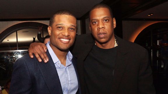 Robinson Cano and Jay Z