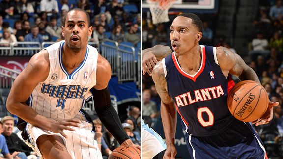 Arron Afflalo and Jeff Teague