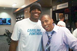 Cam Newton and Cedric King
