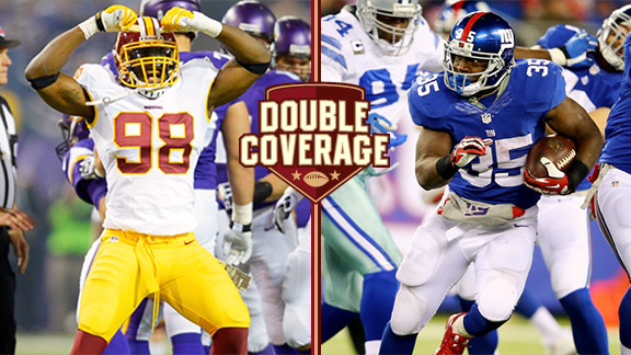 Brian Orakpo, Andre Brown
