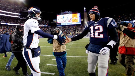 Peyton Manning, Tom Brady