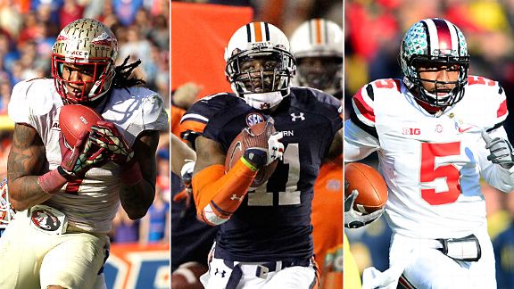Kelvin Benjamin, Chris Davis & Braxton Miller