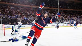 Rangers' Kreider returns in loss, cites rust