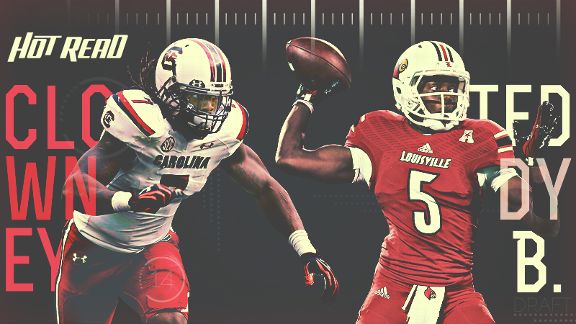 NFL Hot Read, Clowney/Bridgewater