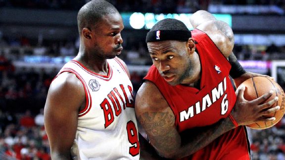 Luol Deng and LeBron James