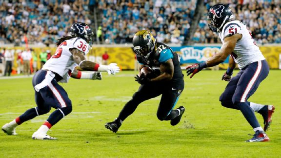 Maurice Jones-Drew, D.J. Swearinger, Darryl Sharpton