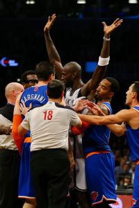 Andrea Bargnani, Kevin Garnett