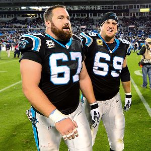 Ryan Kalil and Jordan Gross