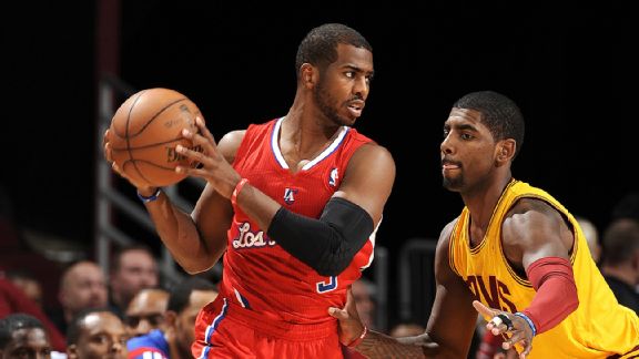 Chris Paul and Kyrie Irving