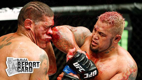 Mark Hunt and Antonio 'Bigfoot' Silva