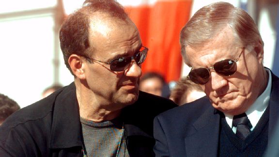 Joe Torre and owner George Steinbrenner