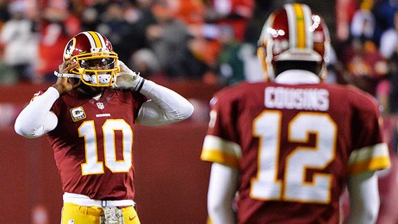 Robert Griffin III and Kirk Cousins