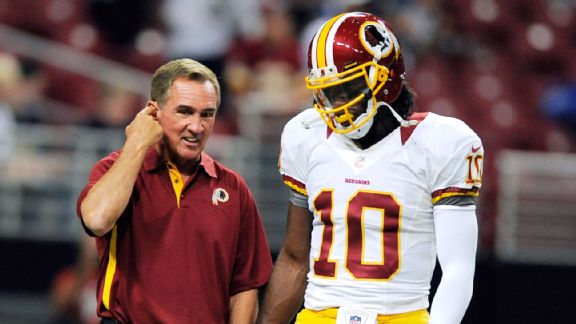 Mike Shanahan and Robert Griffin III
