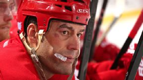 Todd Bertuzzi #44 of the Detroit Red Wings