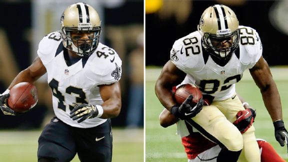 Darren Sproles and Benjamin Watson