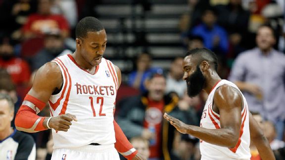 Dwight Howard and James Harden