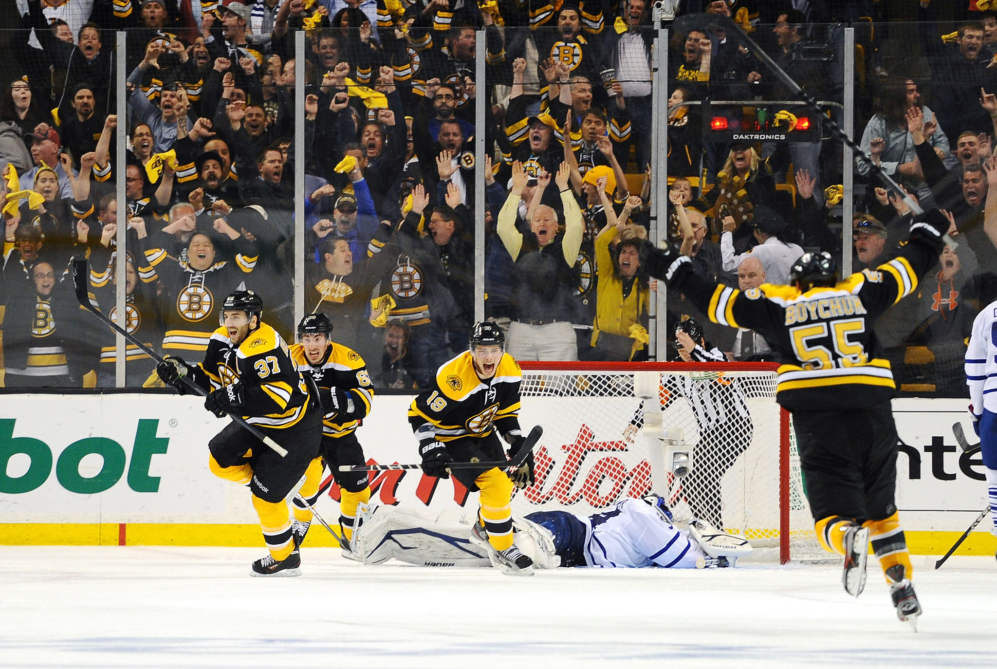 7. Bruins Rally To Beat Leafs in Game 7 Best Boston Sports Moments of