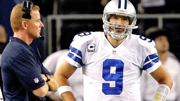 Jason Garrett and Tony Romo