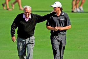 Arnold Palmer and Sam Saunders