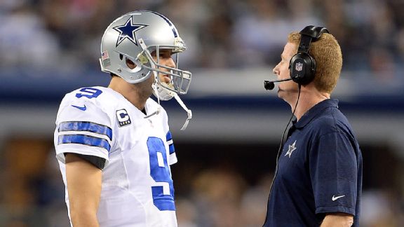 Tony Romo, Jason Garrett