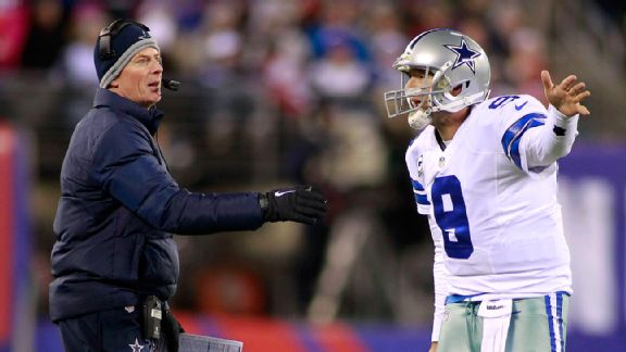 Tony Romo, Jason Garrett