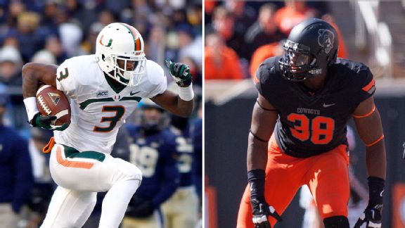 Stacy Coley and Emmanuel Ogbah